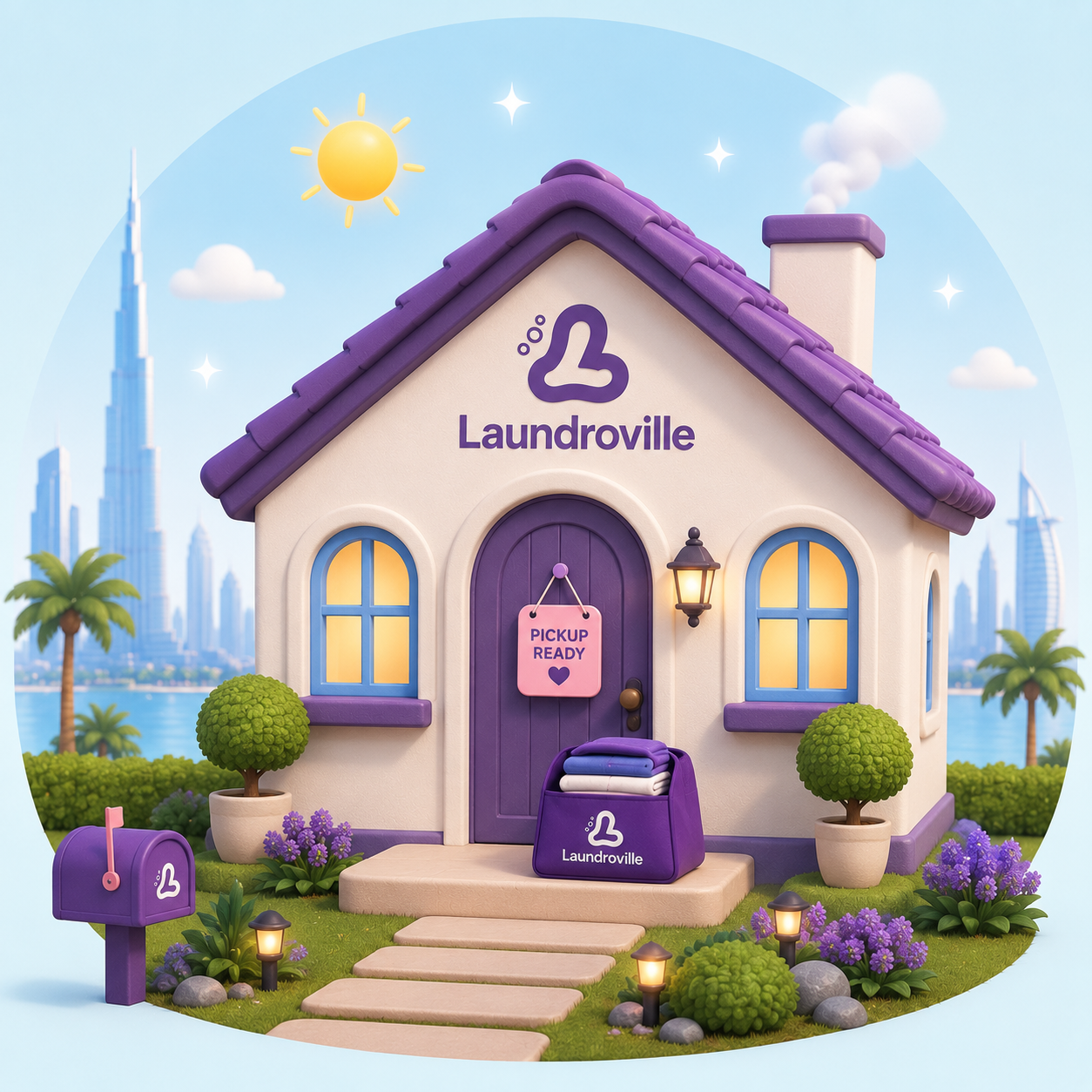 Your Home — Schedule a pickup with Laundroville in Dubai